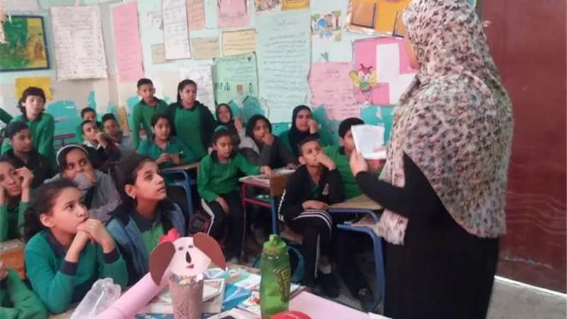 إستقبال العام الميلادى الجديد بمدرسة زين العابدين الإبتدائية