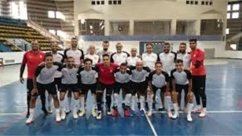 منتخب الصالات يختتم تدريباته استعدادًا لموجهة السعودية وديًا