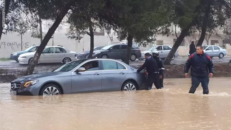 إعلان الطوارئ المتوسطة في العاصمة الأردنية لهذا السبب