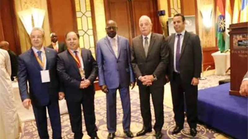 فودة ومعيط يفتتحا الاجتماع الوزارى لوزراء مالية الاتحاد الافريقى.. بالصور