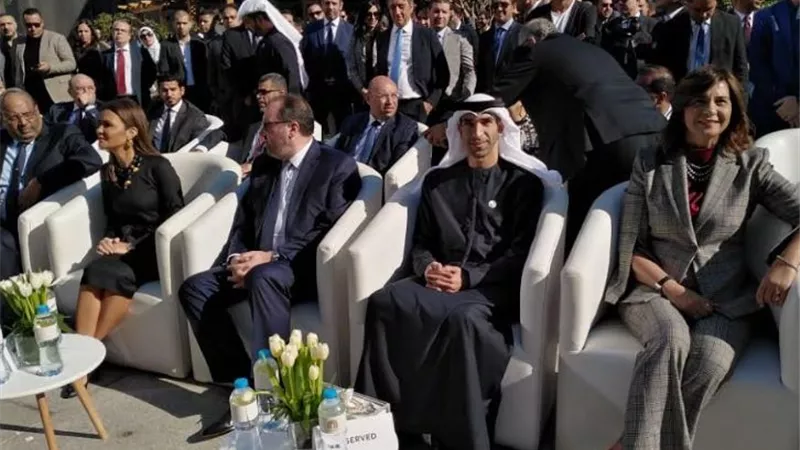 سحر نصر تفتتح مشروعا استثماريا اماراتيا بالقاهرة خلال احتفالية الصداقة بين البلدين