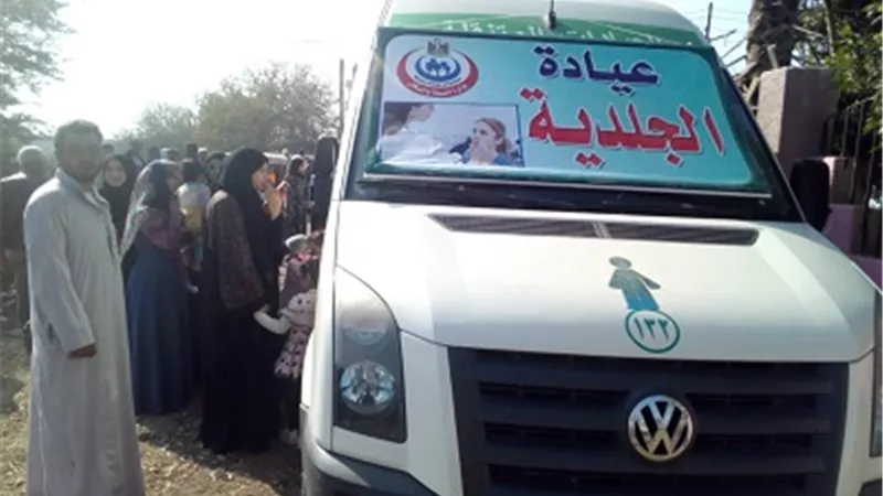 علاج 2224 مواطناً بالمجان بقرية بالشرقية