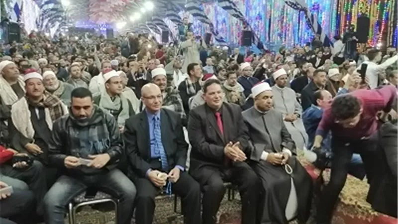 الأشراف المهدية بأسيوط تحتفل بالمولد النبوي بساحة الشيخ القوصي بمنفلوط