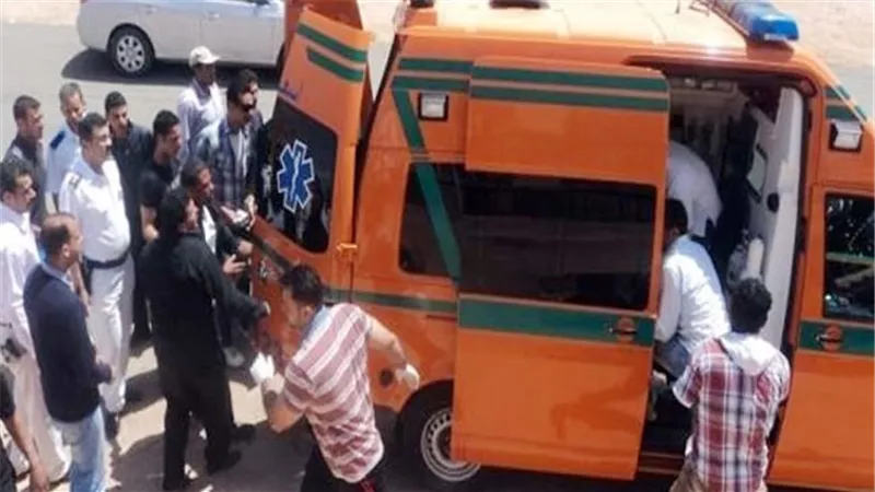 اصابة شخصين فى حادث تصادم أعلى طريق الإسماعيلية الصحراوى