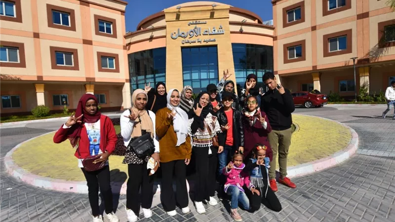 مستشفى شفاء الأورمان لعلاج الأورام بالأقصر يحتفل باليوم العالمى لذوى الإعاقة