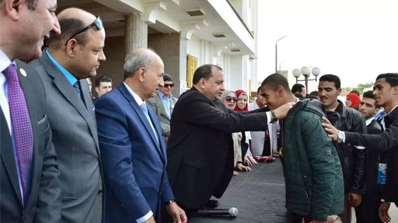 جامعة بنى سويف تحتفل باليوم العالمى لمتحدى الإعاقة
