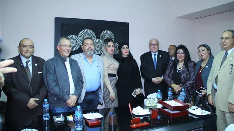 رئيس الغد يفتتح مقر قطاع جنوب القاهره برئاسة جورج عياد زكي