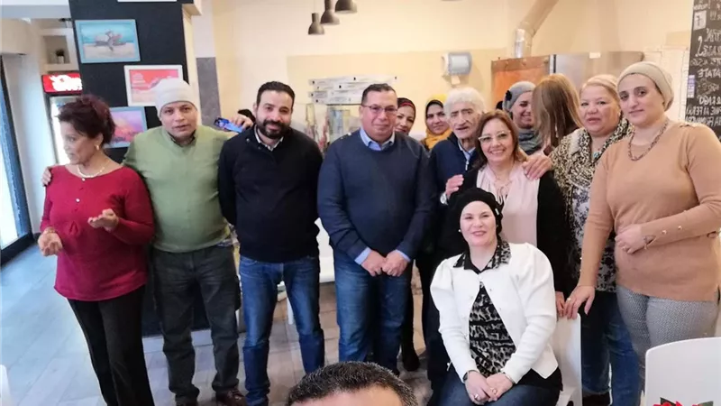 تكريم المستشار العمالي بإيطاليا لجهوده في تحسين ورعاية أوضاع العمالة المصرية
