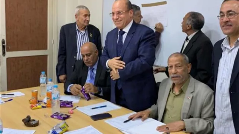 بدوى علام رئيسا لمجلس الامناء والاباء على مستوى الجيزة للعام الرابع