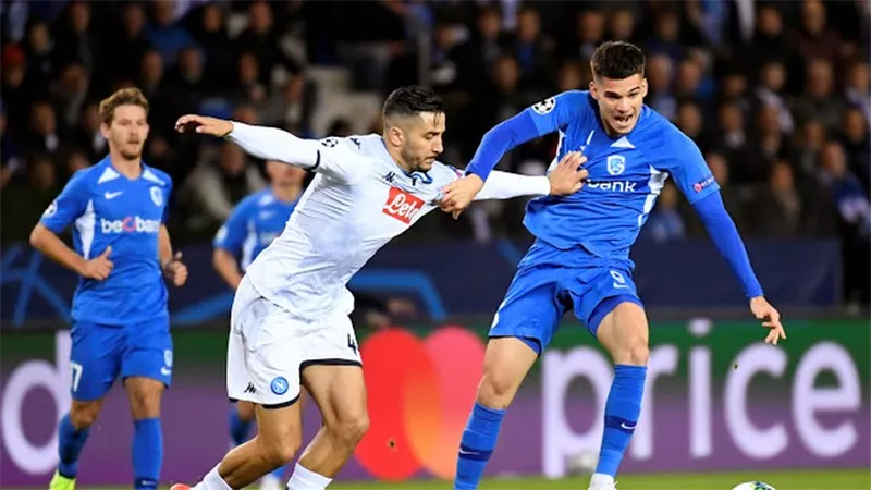 بث مباشر.. مباراة نابولي الإيطالي وجينك البلجيكي بدوري الأبطال