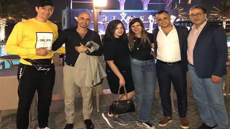 منى فاروق تشارك جمهورها صورة جديدة من دبى
