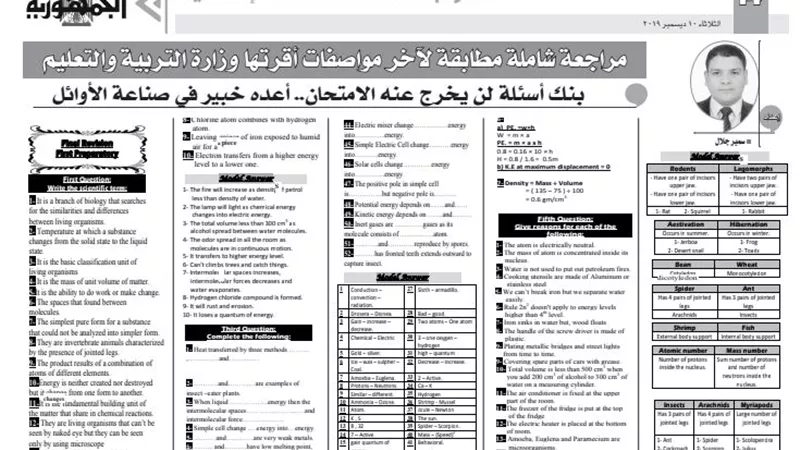 فيزياء الثانوية العامة .. نماذج امتحانات تضعك على طريق التفوق