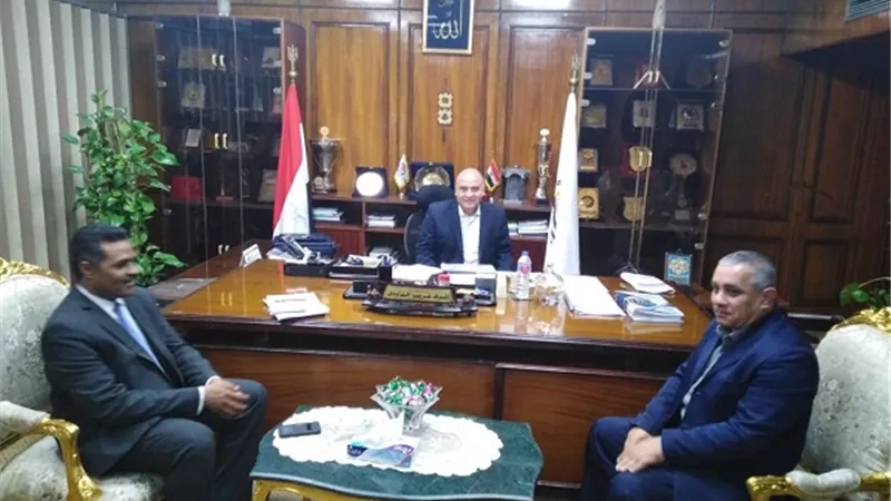 الداودى يتابع ملف الإستثمار و الفرص الإستثمارية بالمحافظة