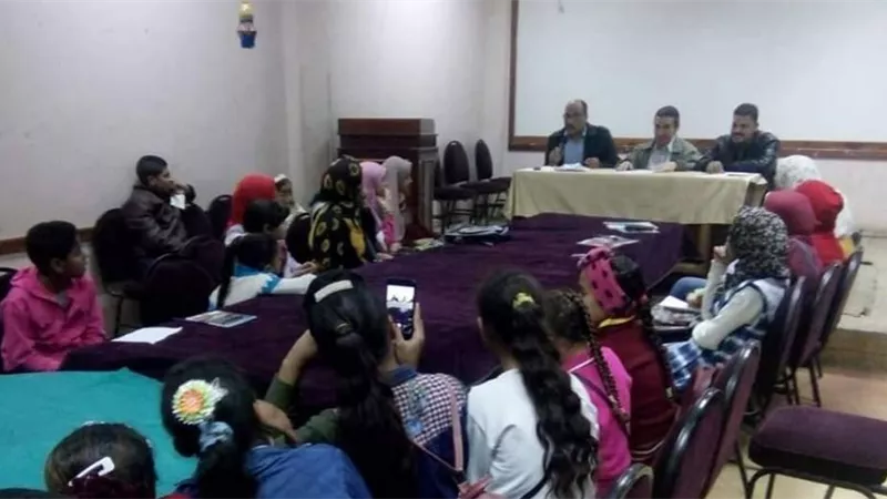 قصر ثقافة أبوتيج يقدم ورشة أدبية لبراعم الطفل