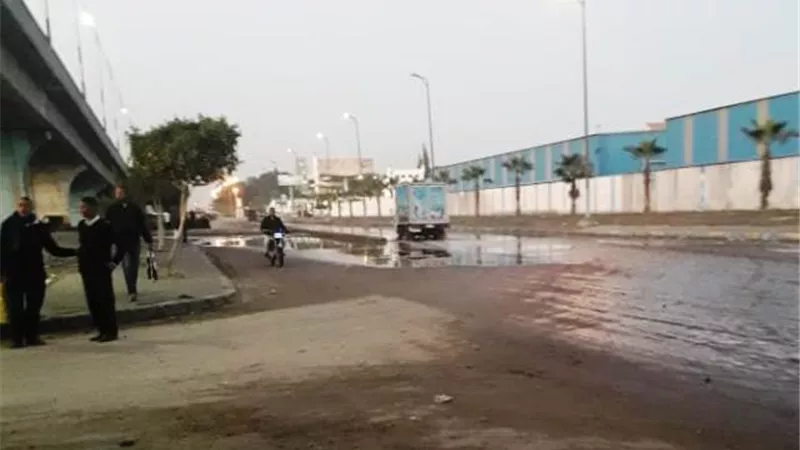 مولد كهرباء متنقل لتشغيل محطة صرف مستقبل الاسماعيلية