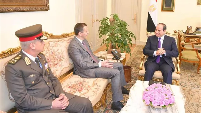 الرئيس يستقبل وزير دفاع جمهورية الجبل الأسود