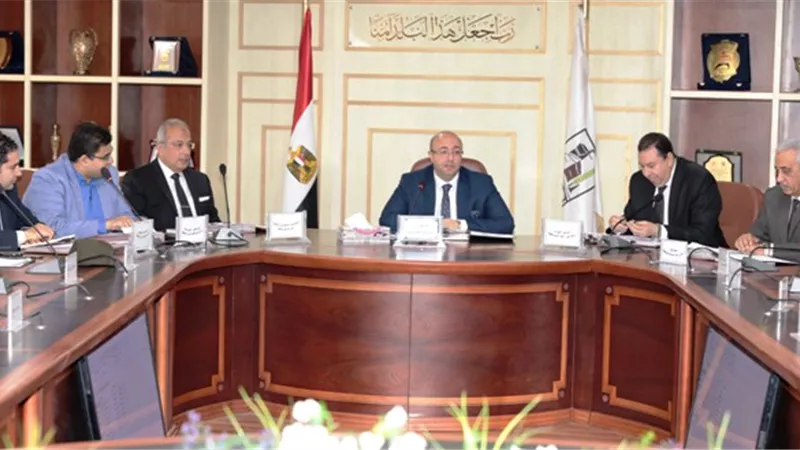 تقرير أسبوعى بنسب تنفيذ المشروعات ببنى سويف