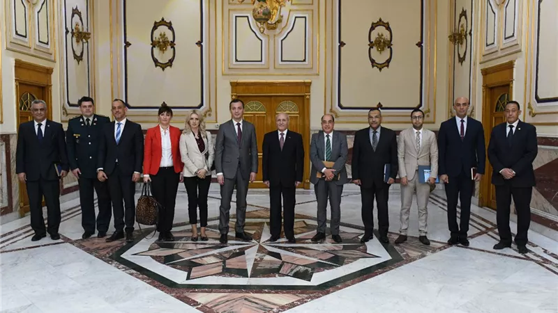 وزير الدولة للإنتاج الحربي يلتقي وزير دفاع جمهورية الجبل الأسود
