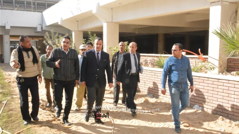 جامعة أسيوط تُعلن قرب انتهاء المرحلة الثانيه من تطوير صالات الامتحانات