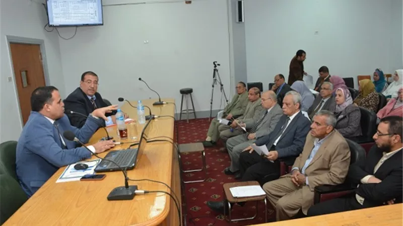 جامعة أسيوط تطلق ندوة تعريفية عن الإعتماد البرامجي بكلية التربية