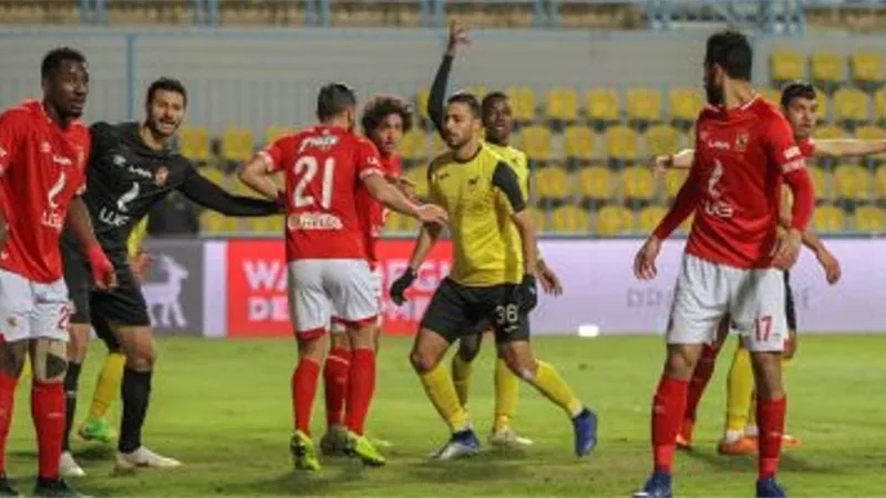 الدورى المصرى.. شوط اول سلبى بين دجلة والأهلى