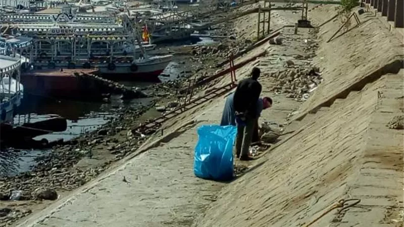 مبادرة لتطهير شاطئ البر الغربى للنيل بالأقصر