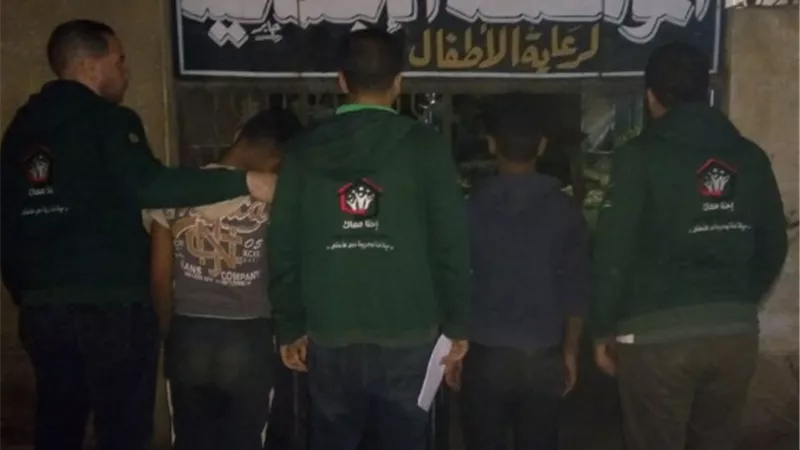 فريق أطفال بلامأوي بالفيوم ينجح في انقاذ 3 ابناء وينقلهم لاسرهم