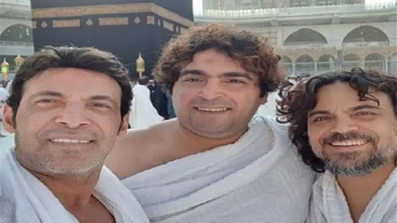 سعد الصغير يدعو لشعبان عبد الرحيم في العمرة.. فيديو