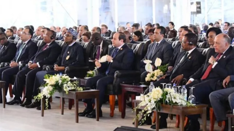 انطلاق فعاليات الجلسة الختامية لمنتدى أسوان للسلام والتنمية المستدامة فى إفريقيا
