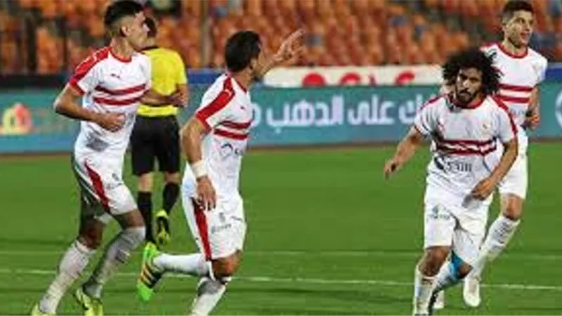 الدورى المصرى.. الزمالك يفوز على بيراميدز بهدفي مصطفى محمد ومحمود علاء