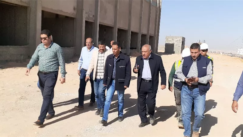 رئيس جهاز مدينة بدر يتابع سير العمل بمحطة محولات الكهرباء رقم 3 لخدمة مشروع الإسكان الاجتماعي