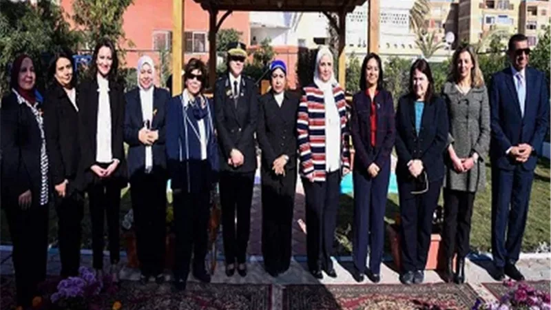نائب محافظ الجيزة تشارك فى افتتاح مركز استضافة وتوجيه المرأة المعنفة بمدينة السادس من أكتوبر