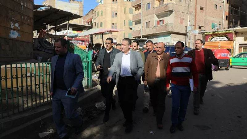 محافظ المنوفية يكتشف قطعة أرض بمساحة 5 آلاف متر مربع أملاك المحافظة ويطالب باستغلالها.. صــور