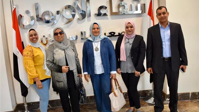 المجلس القومى للمرأة بالأقصر يزور مستشفى شفاء الأورمان
