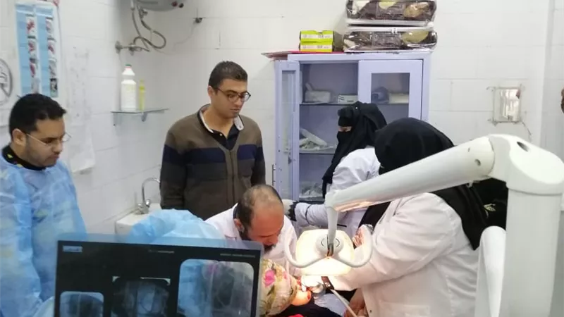 تطوير وتشغيل عيادات الاسنان بالإدارة الصحية ببيلا