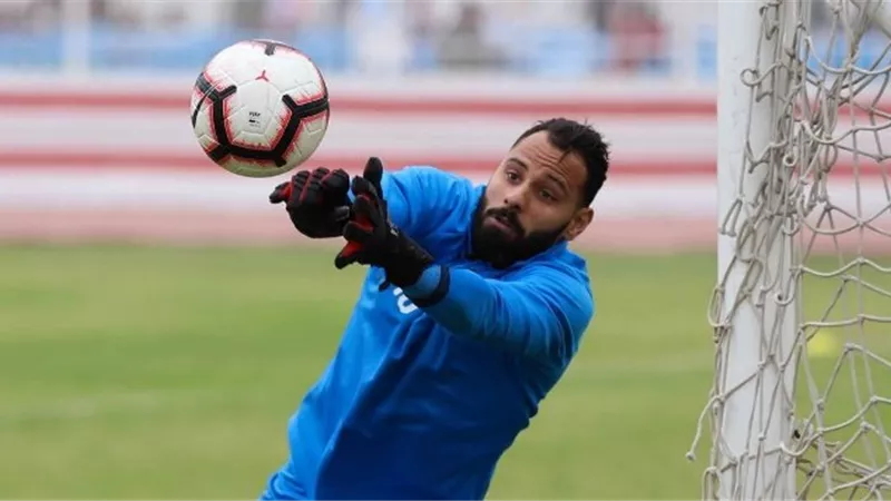 جنش يظهر فى تدريبات الزمالك