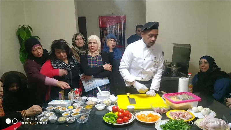 دورة مجانية للاكل الخليجى للشيف هانى مكى