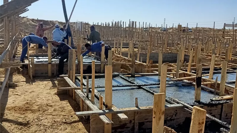 وزير الإسكان: بدء صب الخرسانة لــ512 وحدة 