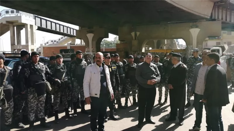 إزالة التعديات والإشغالات بأبو الجود فى الأقصر