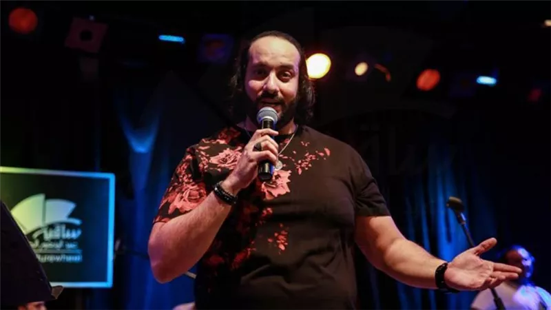 فخر لقمان على مسرح ساقية الصاوى