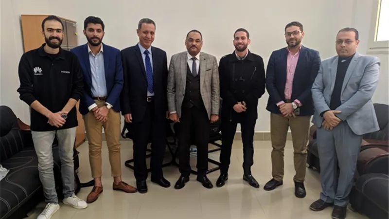 ورشة عمل بجامعة بني سويف التكنولوجيه بالتعاون مع هواوي