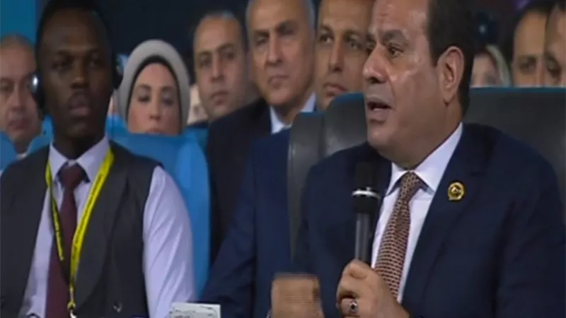 السيسي : مصر كانت معرضة ان تكون اكثر دمارا من الدول التي مزقها الارهاب
