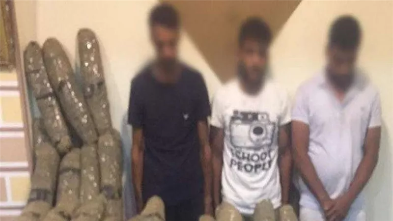 ضبط عصابة الاتجار بالمواد المخدرة بالشرقية