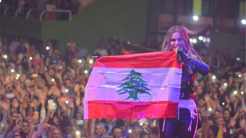 نيكول سابا تحتفل برأس السنة مع جمهورها فى هذا الموعد