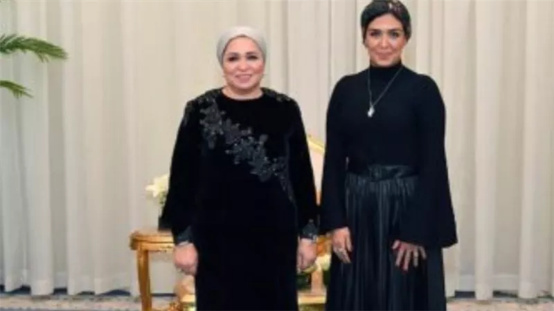 قرينة الرئيس : زين ابهرنا بقدرته عل منحنا الامل والقوة وكل التقدير للأم العظيمة لما عانته طوال رحلة الالم