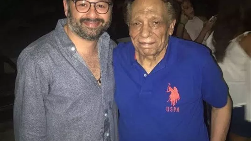 احدث ظهور للزعيم عادل امام