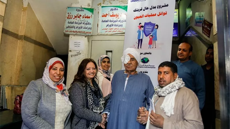 إجراء 218 عملية عيون مجانا لأهالى نجع الفوال مركز اسنا جنوب الأقصر