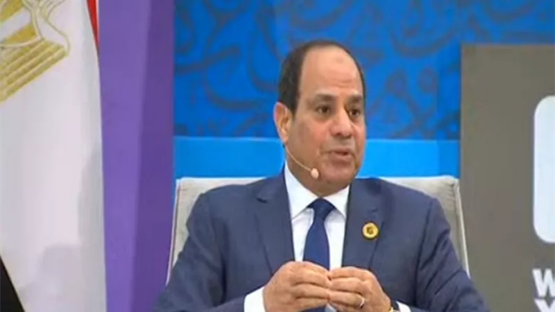 السيسي : انا طيع مع القدر واملك القدرة على القتال في الوقت نفسه ولكننا نتمسك بالسلام لمد جسور التنمية