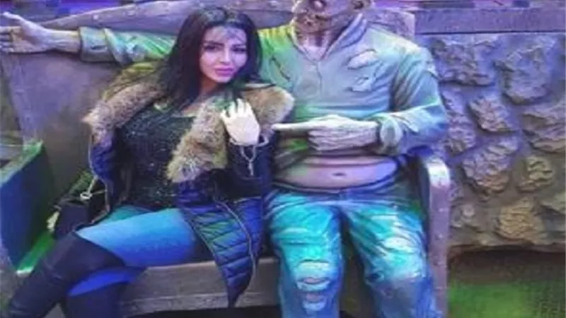 شيما الحاج فى أحضان الزومبى.. إعرف التفاصيل