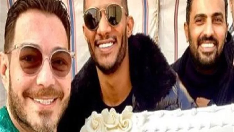 أحمد زاهر يحتفل بإنطلاق تصوير 